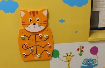 Kącik Malucha w Starostwie Powiatowym we Wschowie ZDJĘCIE