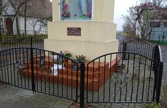 Wykonano ogrodzenie kapliczki w Dryżynie ZDJĘCIA