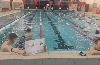 Pierwszy wyjazd na basen zaliczony.