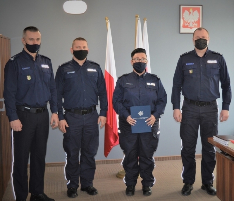 Podkomisarz Andrzelika Łuczak I Zastępcą Komendanta Powiatowego Policji we Wschowie