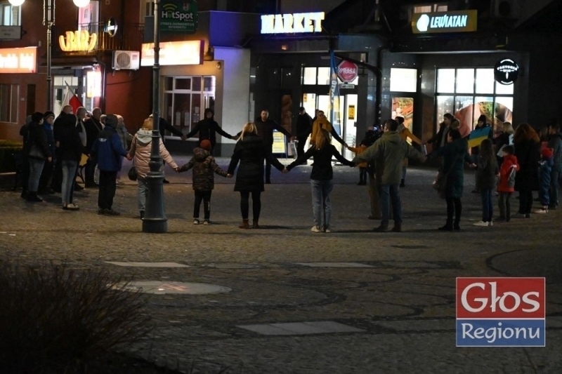 Nie dla wojny Protest w Sławie ZDJĘCIA