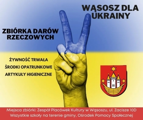 Zdjęcie 1: Wąsosz pomaga Ukrainie