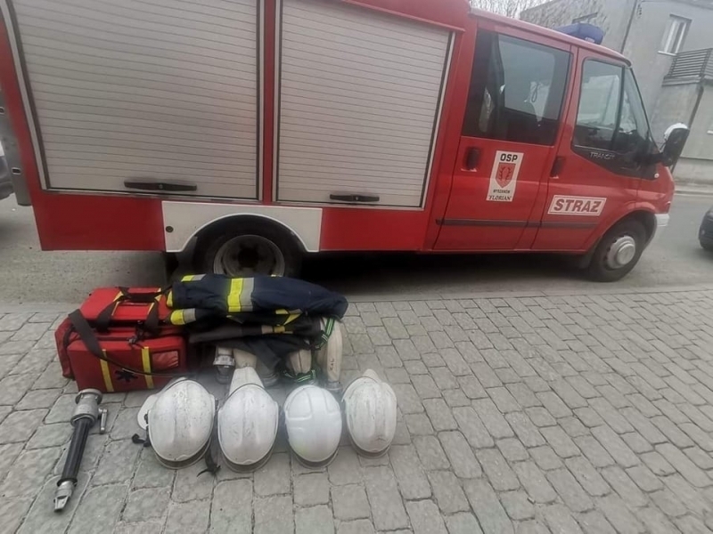 Jednostki OSP z gminy Szlichtyngowa wsparły strażaków z Ukrainy