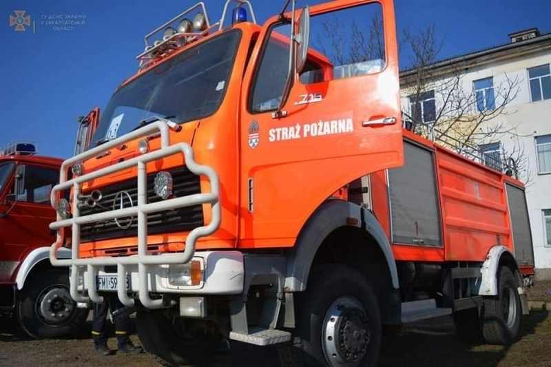 Pojazdy ratownicze trafiły na Ukrainę.