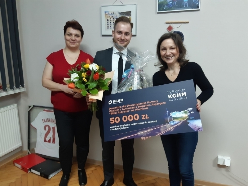 KGHM wsparło zbiórkęStowarzyszenia Bliżej Autyzmu.