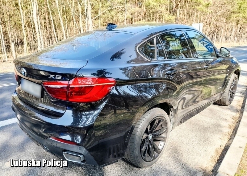 Wschowscy policjanci odzyskali kolejne BMW X6 ZDJĘCIA