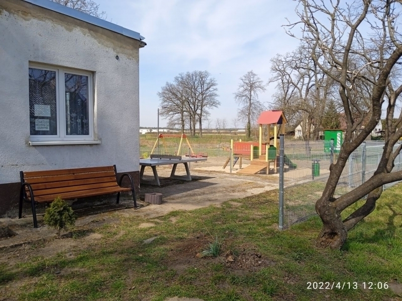 Trwają prace nad budową miejsc rekreacji w miejscowościach Małe Drzewce i Gola