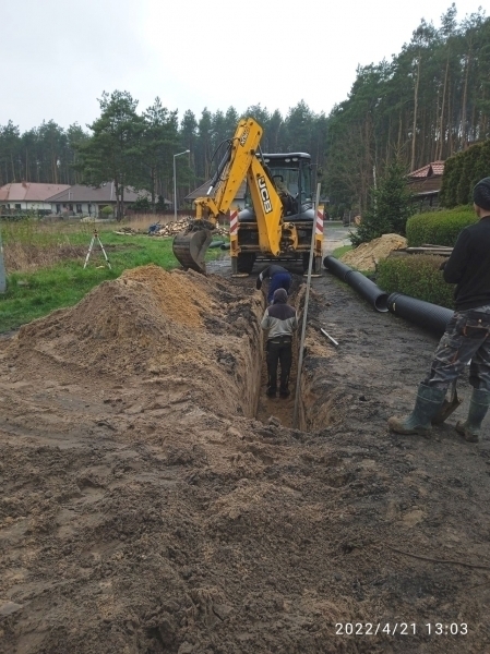 Rozpoczęto inwestycję - Budowę dróg na Osiedlu Leśnym w Górczynie