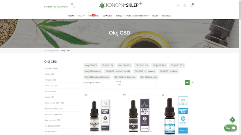 Oleje z konopi CBD - jakie mają zalety