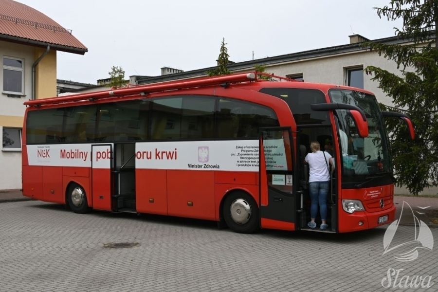 W Sławie trwa akcja krwiodawstwa