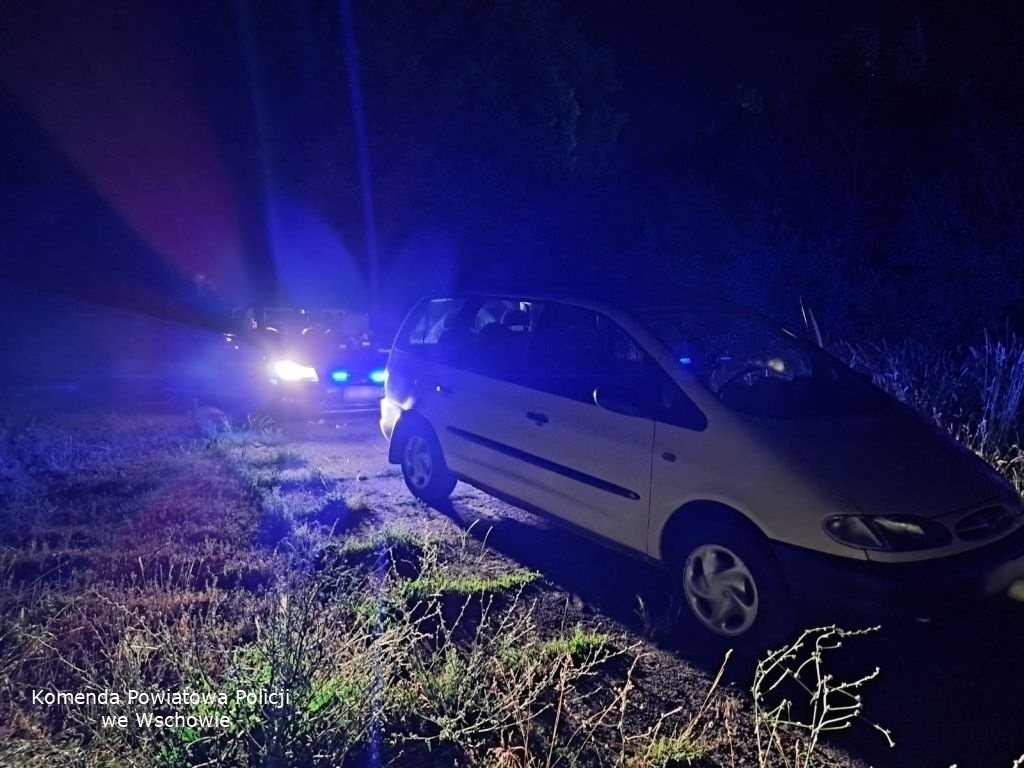 Nie zatrzymał się do kontroli drogowej