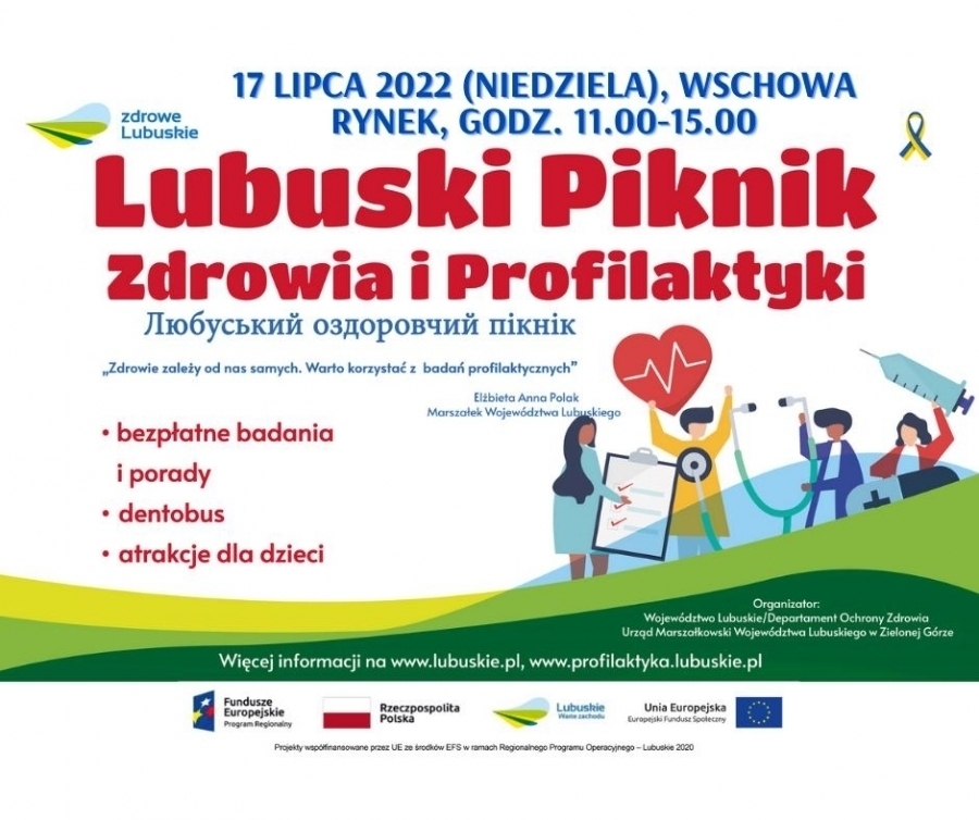 Zdjęcie 1: Na wschowskim Rynku odbędzie się Lubuski Piknik Zdrowia i Profilaktyki