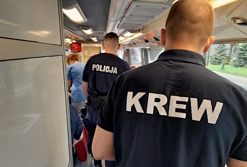 Poszukiwany krwiodawca.