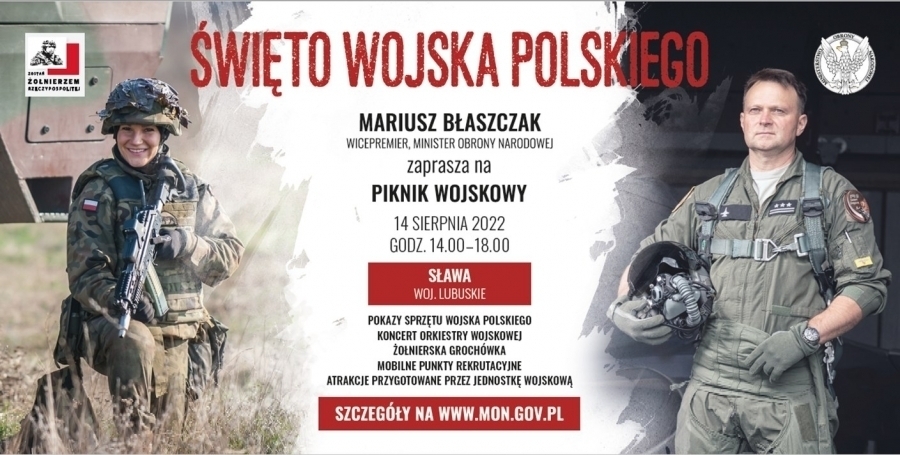 Święto Wojska Polskiego w Sławie