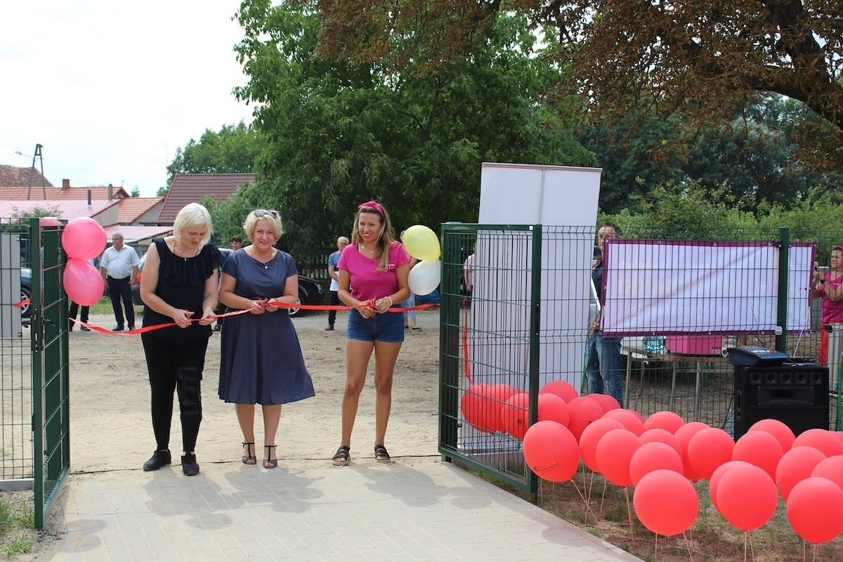 Zdjęcie 9: Otwarcie placów zabaw i siłowni w Wyszanowie i w Zamysłowie (ZDJĘCIA)