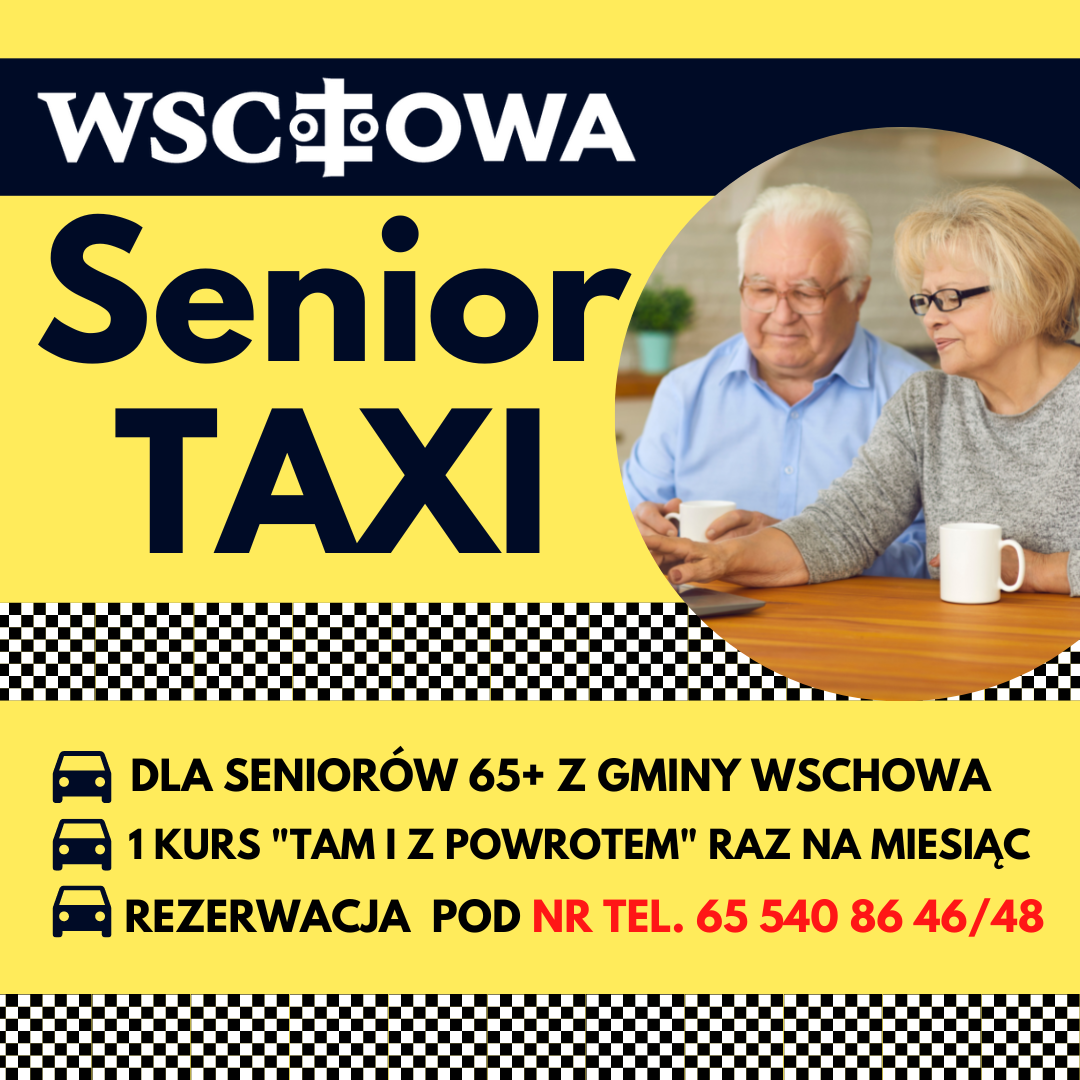 Jeszcze więcej kursów w ramach programu Senior Taxi