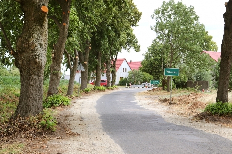 Utrudnienia w drodze do Leszna.
