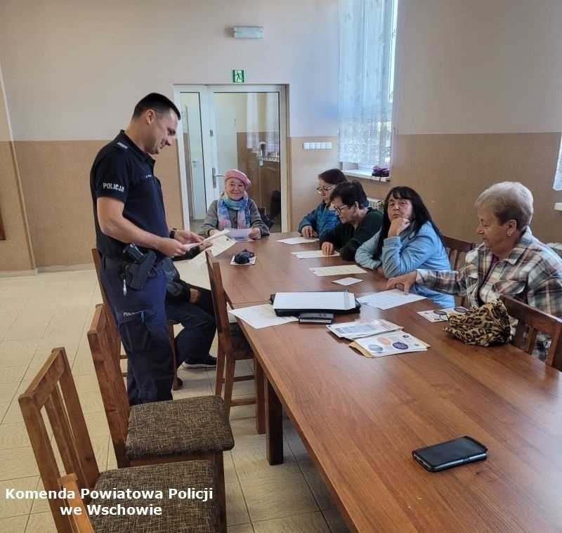 Z seniorami o bezpieczeństwie