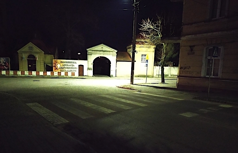Zdjęcie 1: Pasy na ul. Wolsztyńskiej zostaną doświetlone