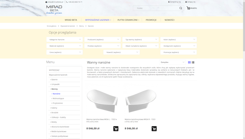 Wanny narożne - sprawdzony produkt w nowoczesnej łazience