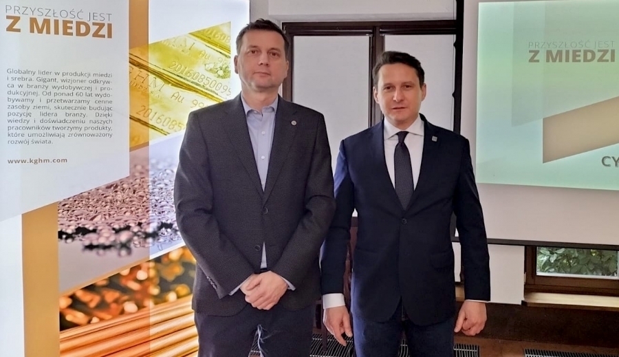 Współpraca I Zespołu Szkół z KGHM Polska Miedź S.A.