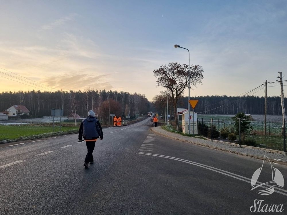Uwaga Utrudnienia w ruchu na trasie Stare Strącze - Krzepielów FOTO