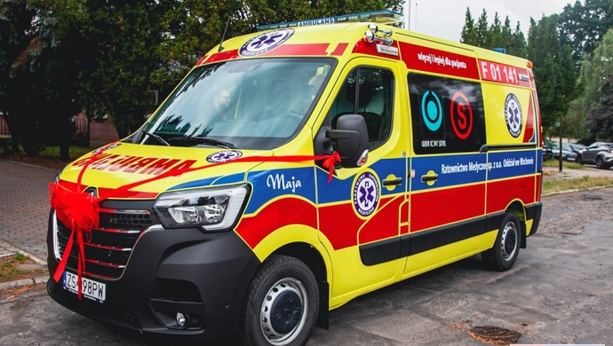 Ratownictwo medyczne we Wschowie ma nową karetkę (VIDEO)