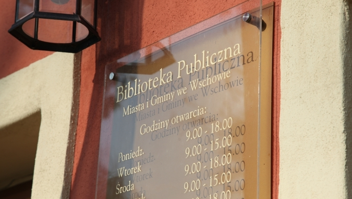 Zmiana godzin otwarcia Biblioteki Publicznej we Wschowie