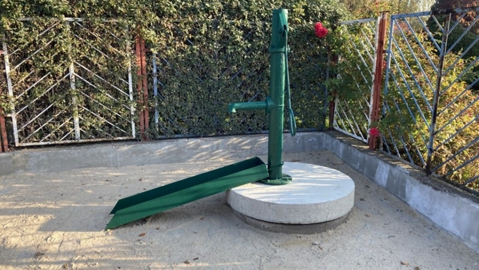 Remont pompy ulicznej w Szlichtyngowej (ZDJĘCIA)