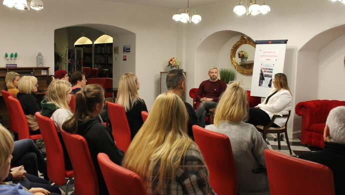 Przemysław Piotrowski we Wschowie.