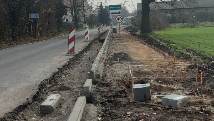 Inwestycje powiatu wschowskiego na terenie gminy Szlichtyngowa