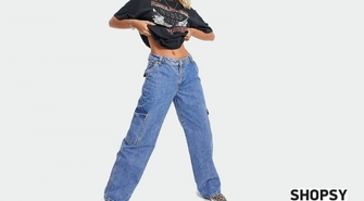 Dżinsy damskie z niskim stanem 