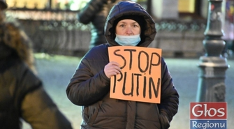 Nie dla wojny! Protest w Sławie (ZDJĘCIA)