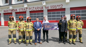 Fundacja KGHM Polska Miedź wsparła finansowo KP PSP we Wschowie.