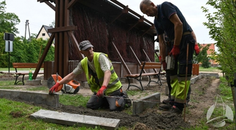 Teren wokół tężni zostanie utwardzony