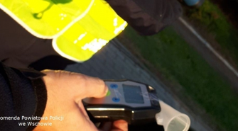 Nie zatrzymał się do kontroli drogowej