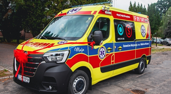 Ratownictwo medyczne we Wschowie ma nową karetkę (VIDEO)