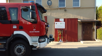 Ochotnicza Straż Pożarna w Szlichtyngowie z nowym sprzętem