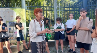 E. Rafalska oprowadziła Młodzieżową Orkiestrę ze Wschowy