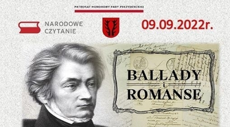 Narodowe Czytanie 2022 w Szlichtyngowej (ZAPOWIEDŹ)