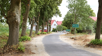 Utrudnienia w drodze do Leszna.