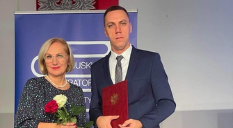 Dyrektor Maciej Grabianowski doceniony przez Ministra Edukacji i Nauki