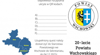 Quest z okazji 20-lecia Powiatu Wschowskiego