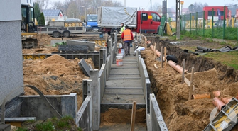 Prace przy budowie sali postępują