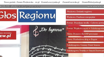 Listopadowy numer gazety Głos Regionu