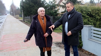 Postępuje przebudowa ciągu pieszo-rowerowego