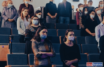 Mateusz Mikołajczak zagrał przed wschowską publicznością.