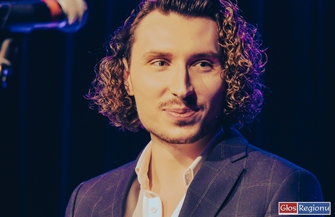 Mateusz Mikołajczak zagrał przed wschowską publicznością.