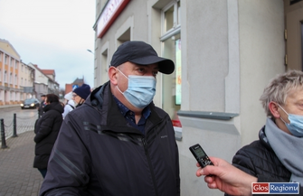 Tak wyglądał protest przeciw deptakowi na ul. Westerplatte ZDJĘCIA