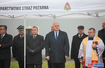 Przekazanie wozu dla OSP Osowa Sień